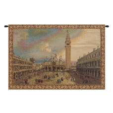 San Marco Square Small Italian Wall Hanging Tapestry