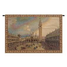 San Marco Square Small Italian Tapestry Wall Hanging
