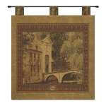 Brugge Small with Loops European Tapestry Wall Hanging