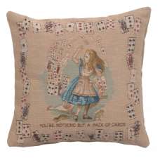 The Pack of Cards Decorative Tapestry Pillow
