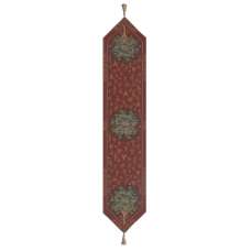 Orange Tree II Large French Tapestry Table Runner