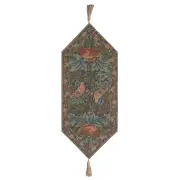 Brother Rabbit Small French Table Mat - 35 in. x 14 in. Wool/cotton/others by William Morris