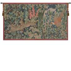 Hare and Pheasant French Tapestry Wall Hanging