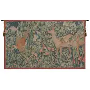 Pheasant and Doe French Wall Tapestry