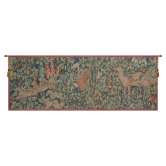 Rabbit, Pheasant, and Doe French Tapestry