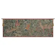 Rabbit, Pheasant, and Doe French Wall Tapestry