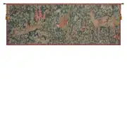 Rabbit Pheasant And Doe French Wall Tapestry - 51 in. x 19 in. Cotton/Viscose/Polyester by William Morris