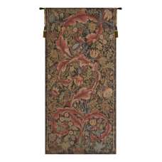 Acanthe Brown Medium French Tapestry Wall Hanging