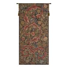 Acanthe Brown Medium French Tapestry Wall Hanging