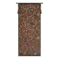 Acanthe Brown Large French Tapestry Wall Hanging