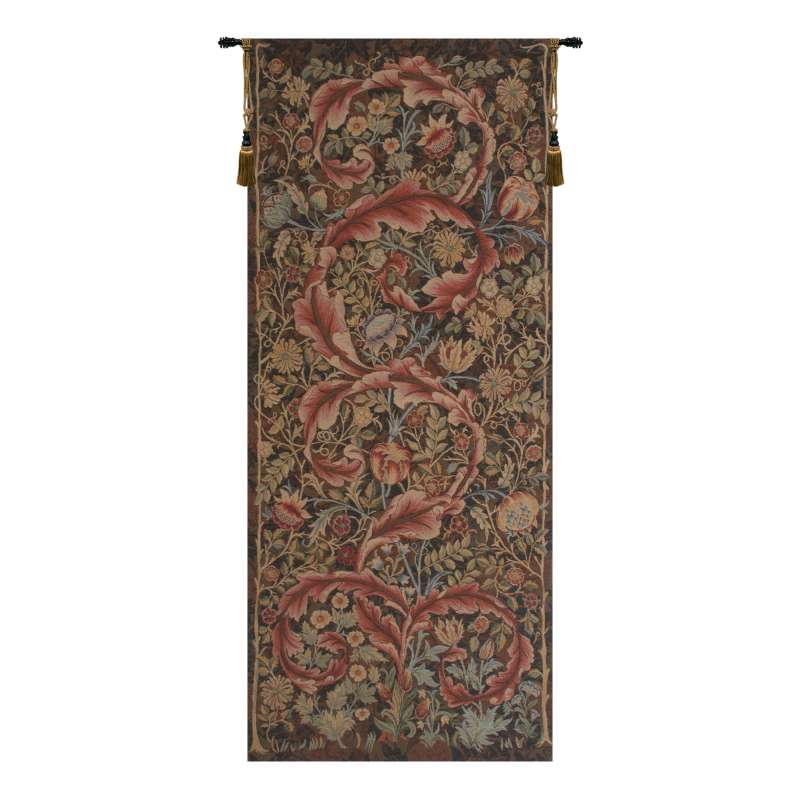 Acanthe Brown Large French Tapestry