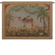 The Camel Large with Border French Wall Tapestry