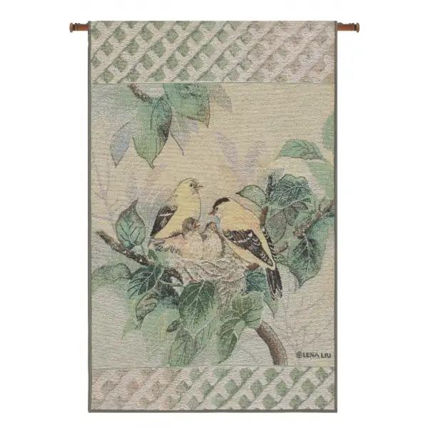 Nature's Harmony II Wall Tapestry Banner