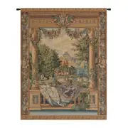 Versailles Castle Italian Tapestry - 26 in. x 32 in. cotton/viscose/Polyester by Charles le Brun.