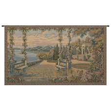 Lago Di Como II Italian Tapestry Wall Hanging