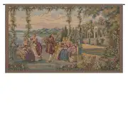 Dame E Lago Italian Tapestry - 43 in. x 26 in. cotton/viscose/Polyester by Francois Boucher