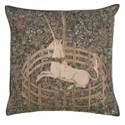 The Unicorn In Captivity French Couch Pillow Cushion