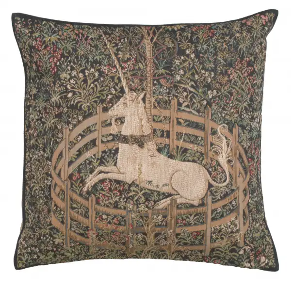 The Unicorn In Captivity French Pillow Cushion