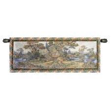 Fountain Italian Tapestry Wall Hanging