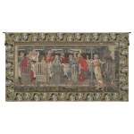 The Round Table With Border European Tapestry Wall Hanging