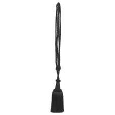 Chelsea Black Tapestry Tassels