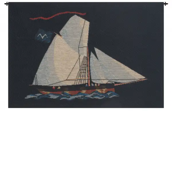 Sailing Away Belgian Wall Tapestry