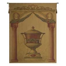 Olde World Filigree Urn Gold European Tapestry