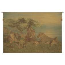 Lions Pride European Tapestry