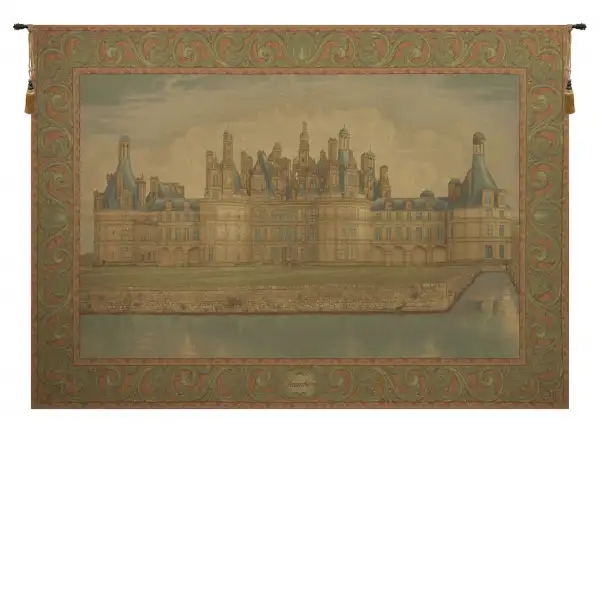 Chambord Castle Large Belgian Wall Tapestry