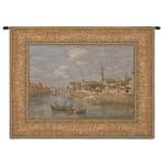 Florence from the Arno Italian Wall Hanging Tapestry