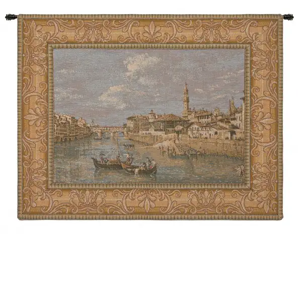 Florence from the Arno Italian Wall Tapestry