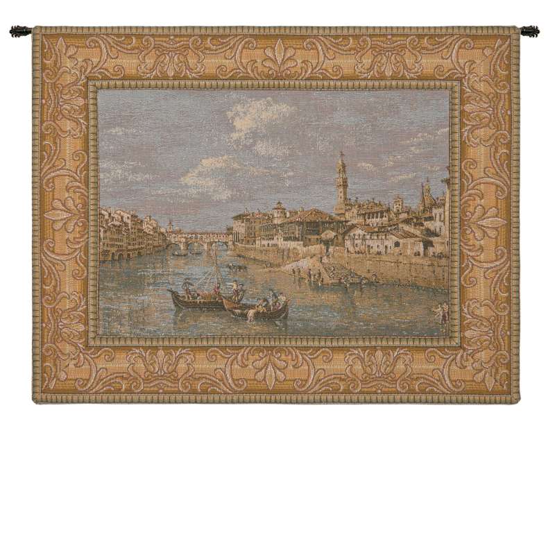 Florence from the Arno Italian Tapestry