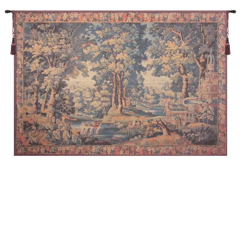 Sous-Bois Anime Belgian Tapestry Wall Hanging