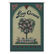Love Grows Fine Art Tapestry