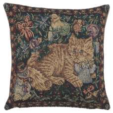 Cats Holiday Italian Tapestry Cushion