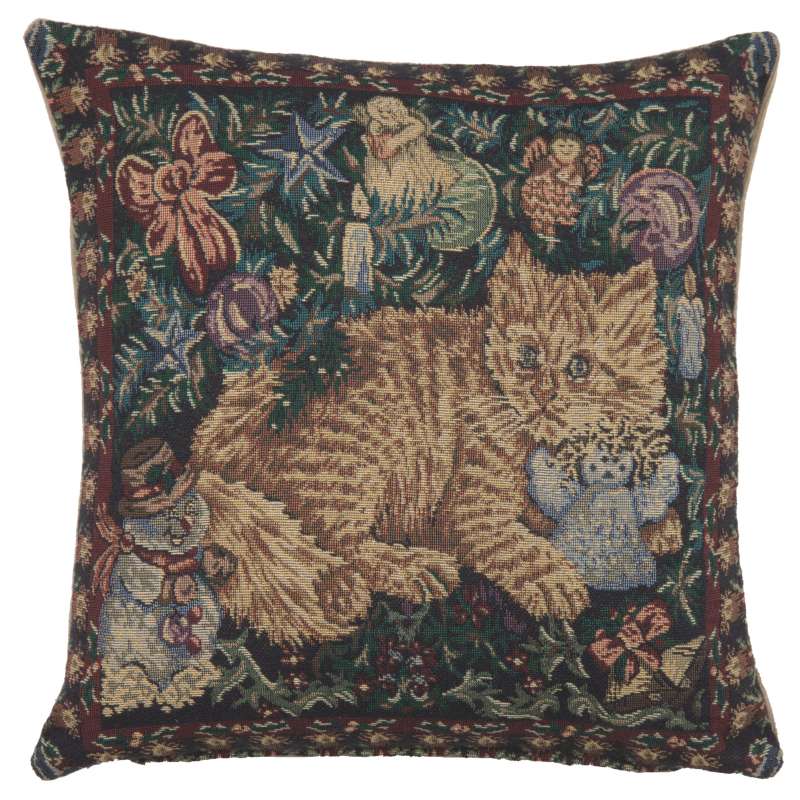Cats Holiday Italian Cushion Cover