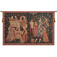 The Vintage  European Tapestry Wall Hanging