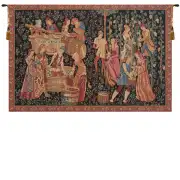 The Vintage  Belgian Tapestry Wall Hanging