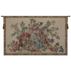 Shield and Sword Beige European Tapestries