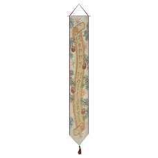 Happy Holidays Scroll Tapestry Bell Pull
