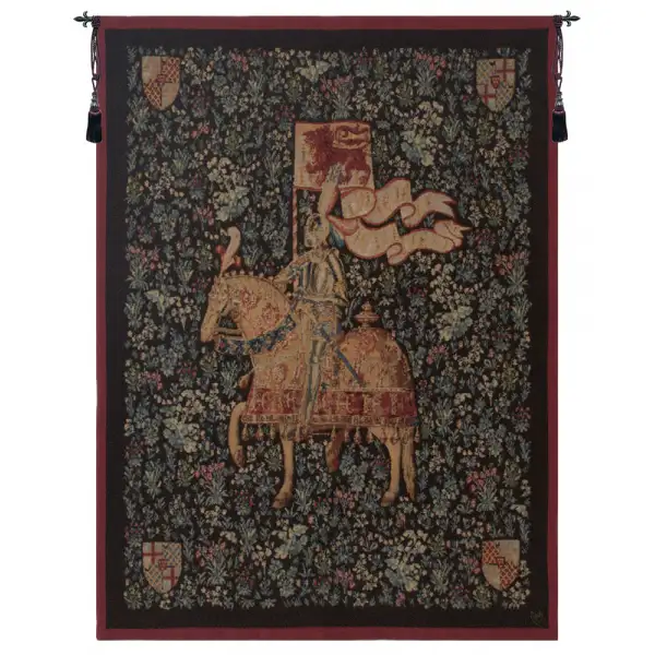 Le Chevalier Slim Border French Wall Tapestry