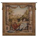 Chateau Bellevue (Square) European Tapestry Wall hanging