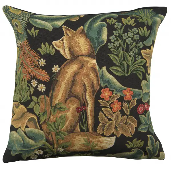 Wolf by William Morris Belgian Sofa Pillow Cover