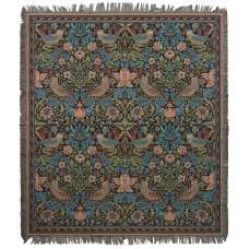The Strawberry Thief by William Morris European Throw