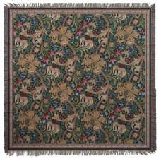 Golden Lily by William Morris European Throws