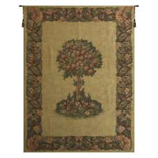 The Orange Tree Chenille European Tapestry Wall Hanging