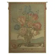 The Grand Bouquet Beige Belgian Tapestry