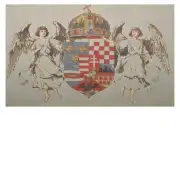 Hungary Coat of Arms Stretched Wall Tapestry