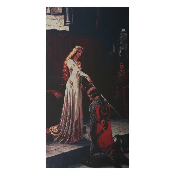 Accolade III without Border Large  Wall Tapestry Stretched