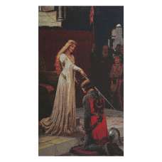 Accolade III without Border Small Stretched Wall Tapestry